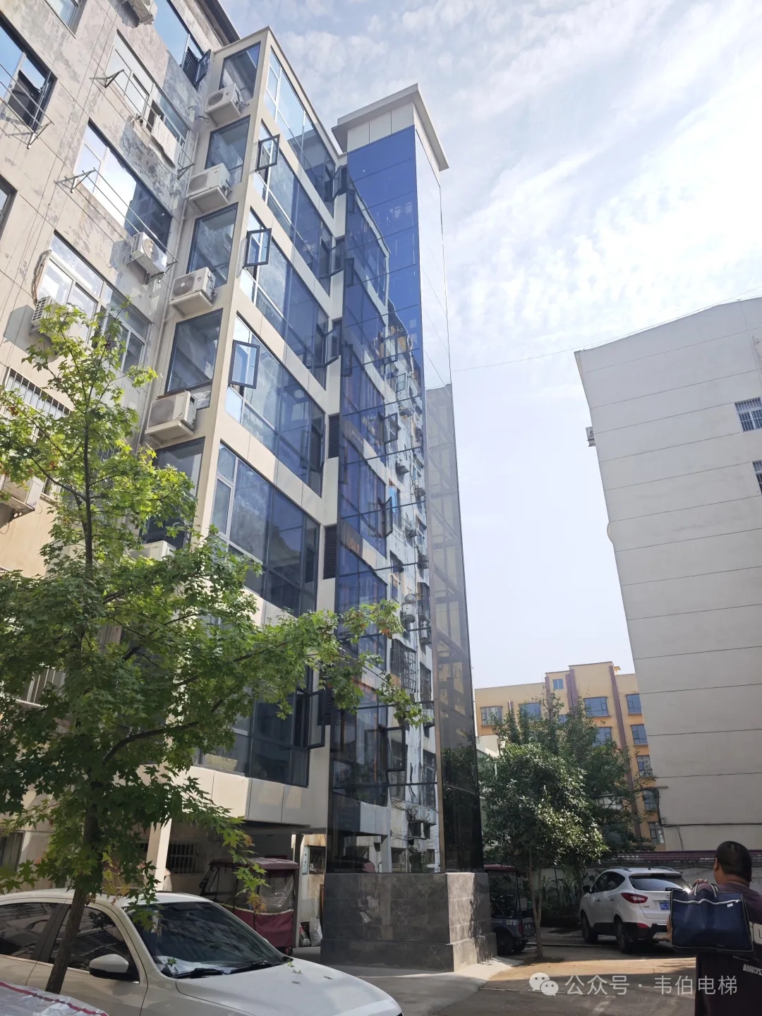 喜報(bào) | 加裝一部接一部，韋伯“梯”升幸福度！